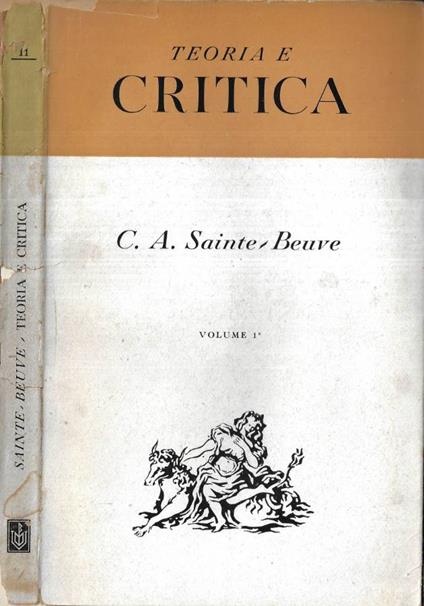 Teoria e critica Vol. 1 - copertina