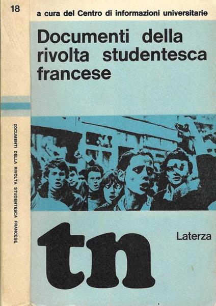 Documenti della rivolta studentesca francese - copertina
