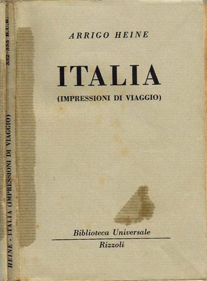Italia - copertina