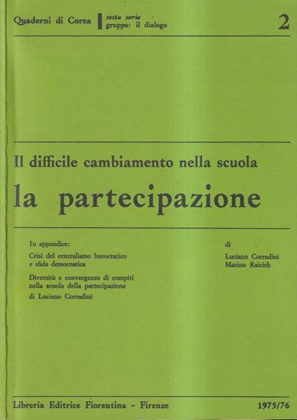 La partecipazione - copertina