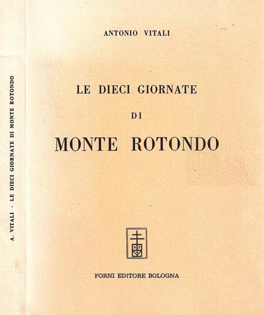Le dieci giornate di Monte Rotondo - copertina