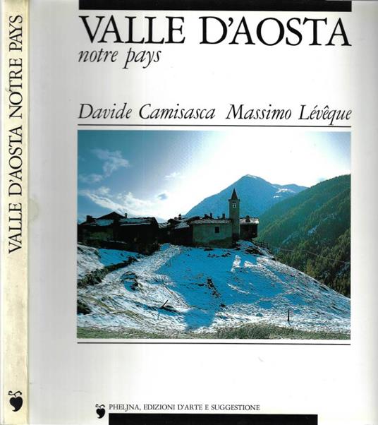 Valle d' Aosta notre pays ( Autografo ) - copertina