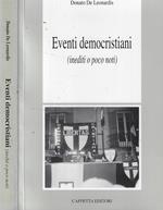 Eventi democristiani (inediti o poco noti)