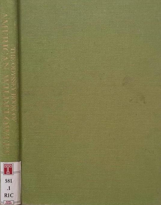The Odissey Book of American Wildflowers - copertina