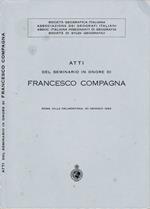Atti del seminario in onore di Francesco Compagna