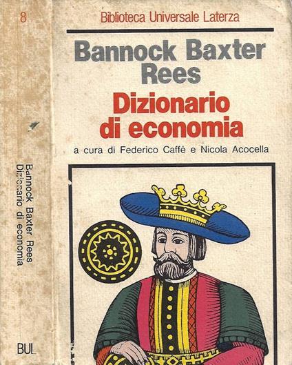 Dizionario di Economia - copertina