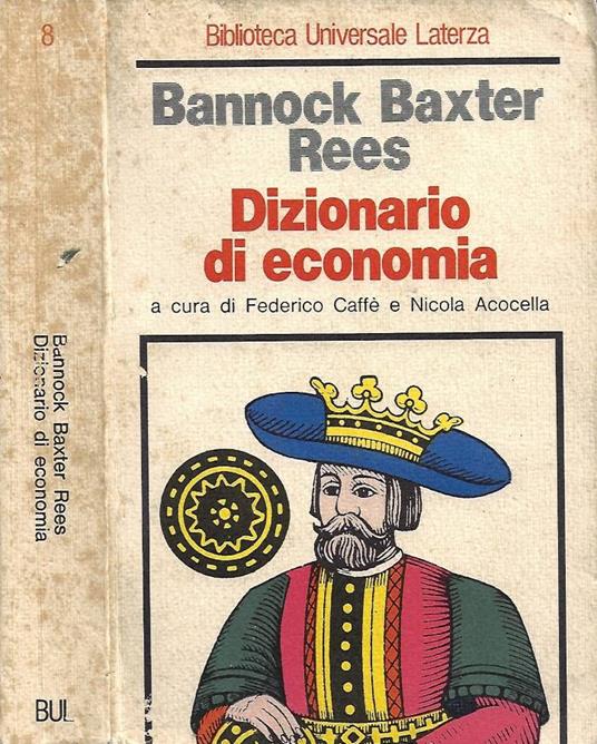 Dizionario di Economia - copertina