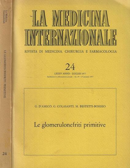 Le glomerulonefriti primitive - copertina