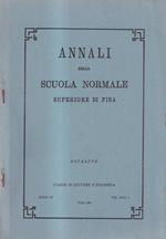 Annali della Scuola Normale Superiore di Pisa, estratto vol. XVII, 4, Serie III, 1987