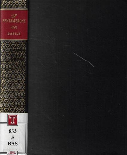 Il pentamerone: or the tale of tales - copertina