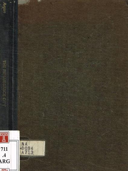 The Renaissance City - copertina