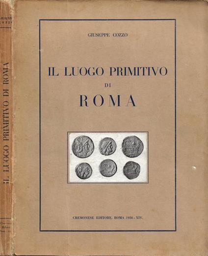 Il luogo primitivo di Roma - copertina