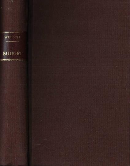 I budget - copertina