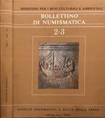 Bollettino di numismatica n 2-3 anno 1984