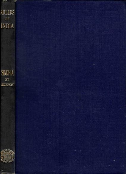 Sindhia otherwise called Madhoji Patel - copertina