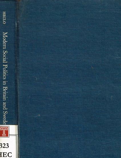 Modern social politics in Britain and Sweden - copertina
