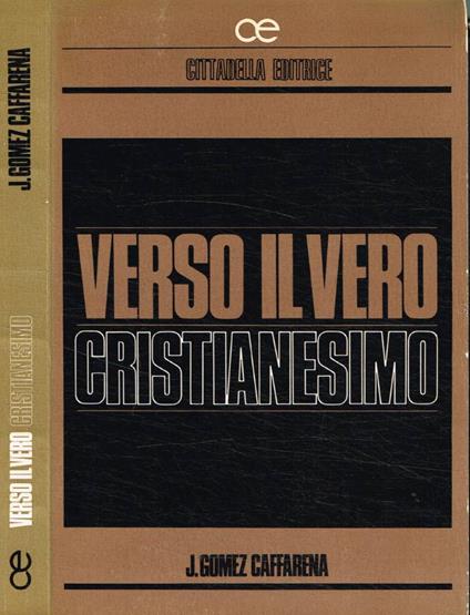 Verso il vero cristianesimo - copertina