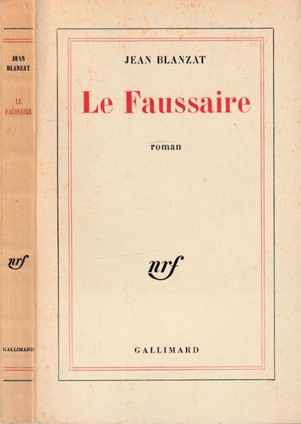 Le faussaire - copertina