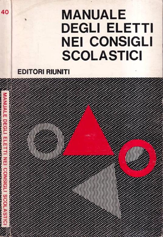 Manuale degli eletti nei consigli scolastici - copertina