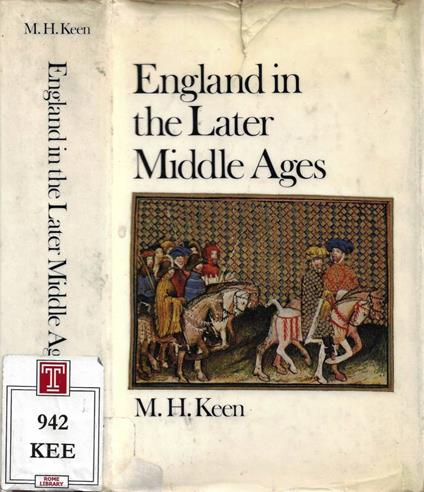 England in the Later Middle Ages - copertina
