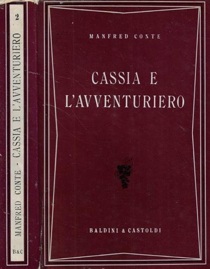 Cassia e l'avventuriero - copertina