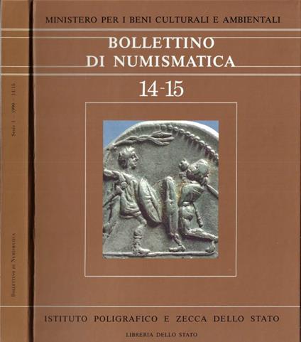 Bollettino di numismatica 14 - 15 - copertina