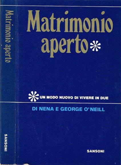 Matrimonio aperto - copertina