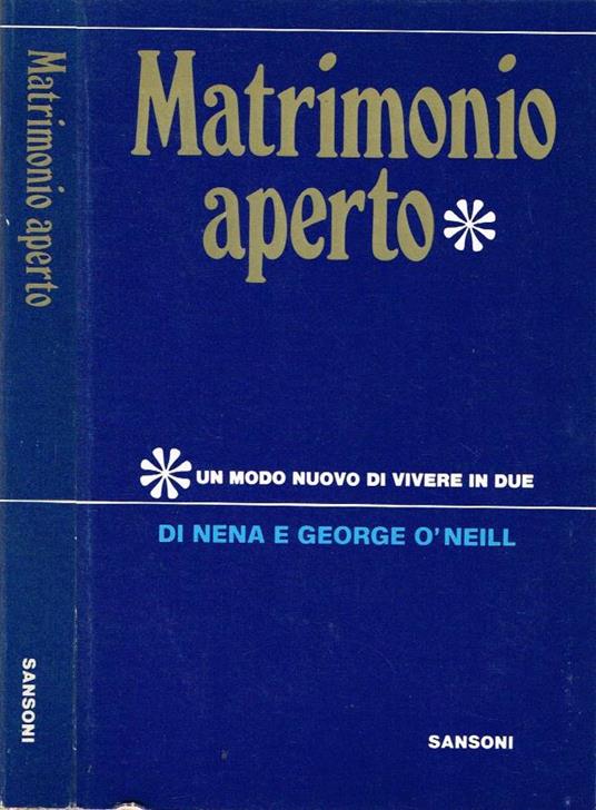 Matrimonio aperto - copertina