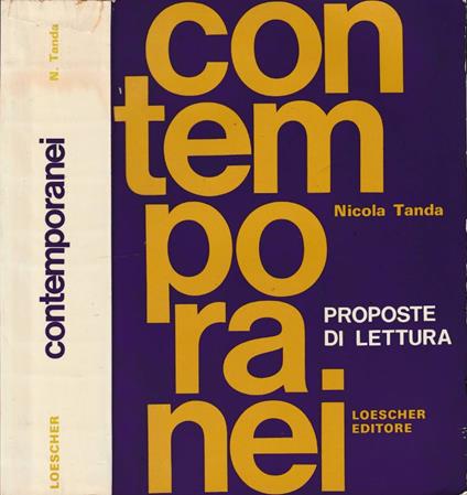Contemporanei - copertina
