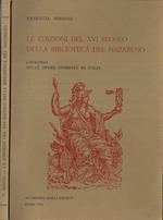 Le edizioni del XVI secolo della Biblioteca del Nazareno