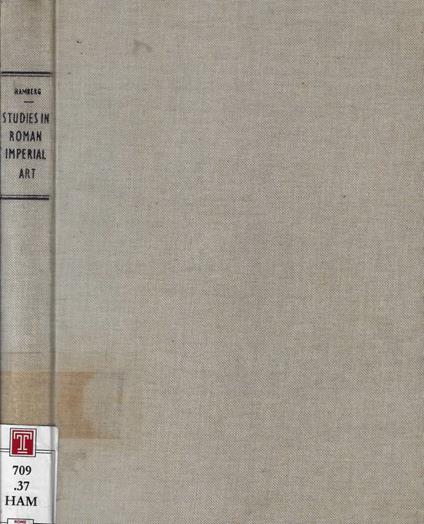 Studies in roman imperial art - copertina