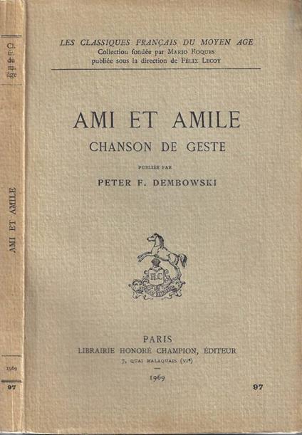 Ami et amile - copertina