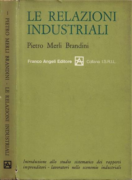 Le relazioni industriali - copertina