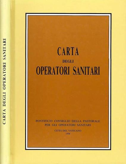 Carta degli operatori sanitari - copertina