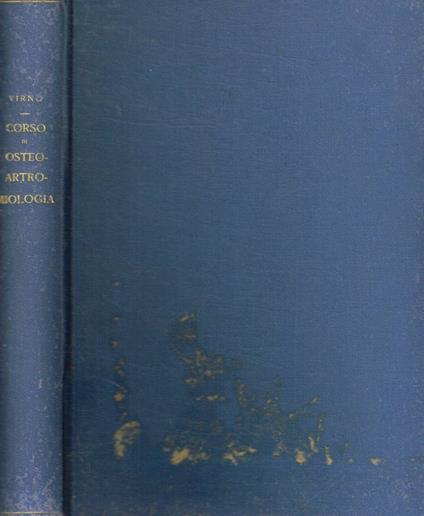 Corso di osteo-artro-miologia (con centri di ossificazione e note di cinematica) - copertina