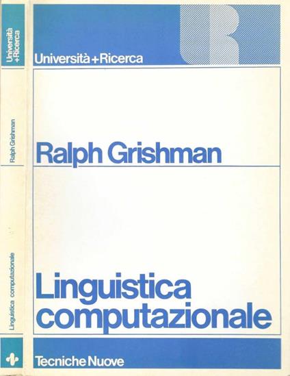 Linguistica computazionale - copertina