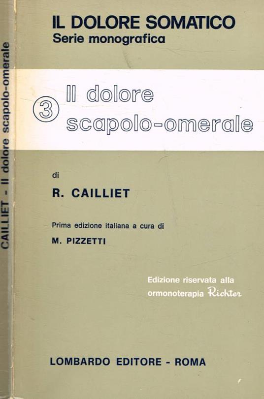 Il dolore scapolo-omerale - copertina