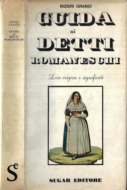 Guida ai detti romaneschi - copertina