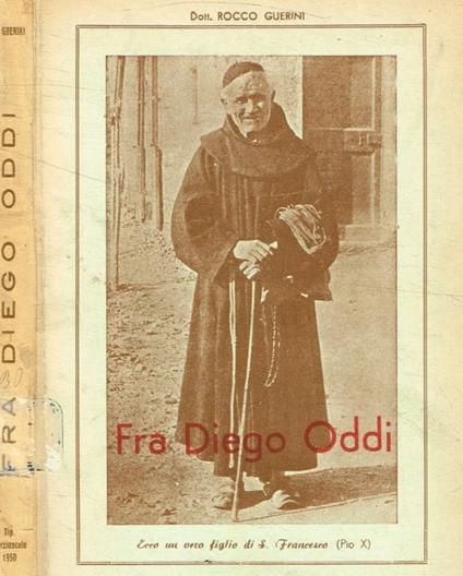 Fra Diego Oddi - copertina