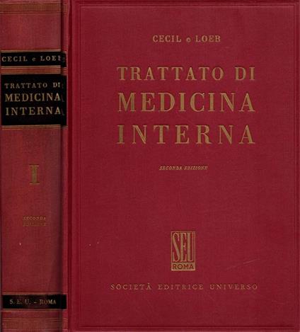 Trattato di Medicina Interna - copertina