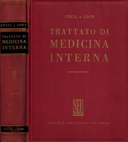 Trattato di Medicina Interna - copertina