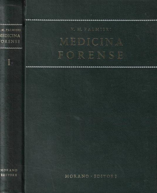 Medicina forense Vol. I: Dottrina - copertina