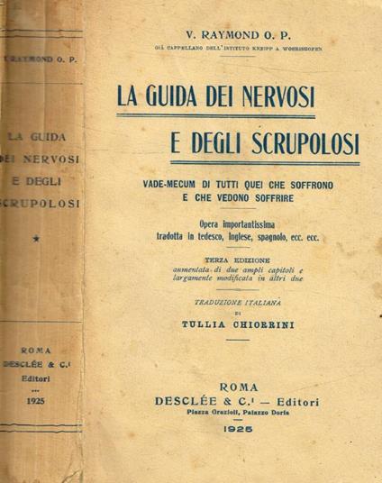 La guida dei nervosi e degli scrupolosi - copertina