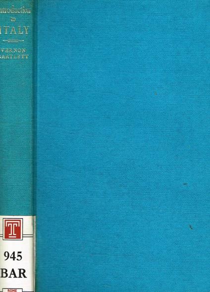 Introduction to Italy - copertina