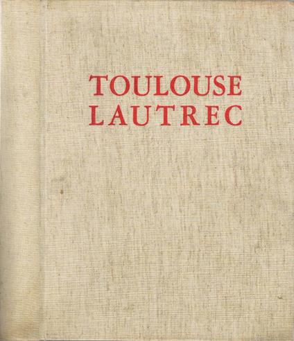 Toulouse Lautrec - Jean Adhémar - copertina