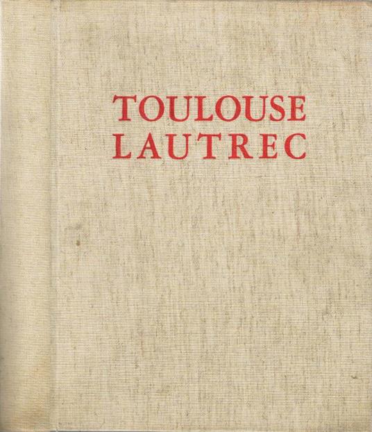 Toulouse Lautrec - Jean Adhémar - copertina