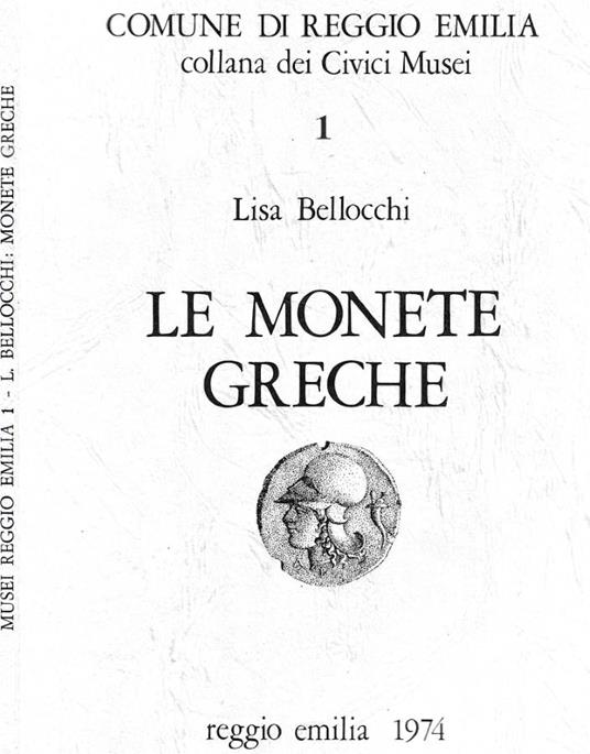 Le monete greche - Lisa Bellocchi - copertina