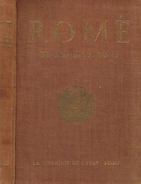 Rome et ses environs - Leone Gessi - copertina