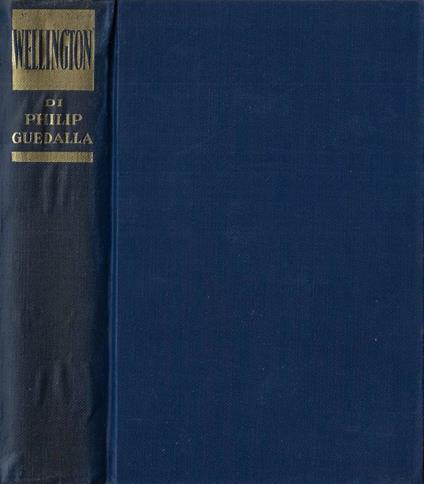 Il Duca di Wellington - Philip Guedalla - copertina