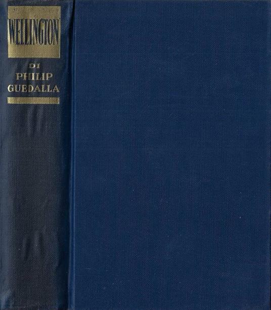 Il Duca di Wellington - Philip Guedalla - copertina